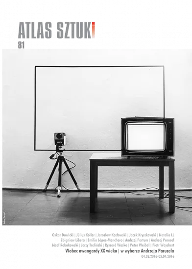 Exhibition catalogue — In Light of the 20th Century Avant-Garde, selected by Andrzej Paruzel
