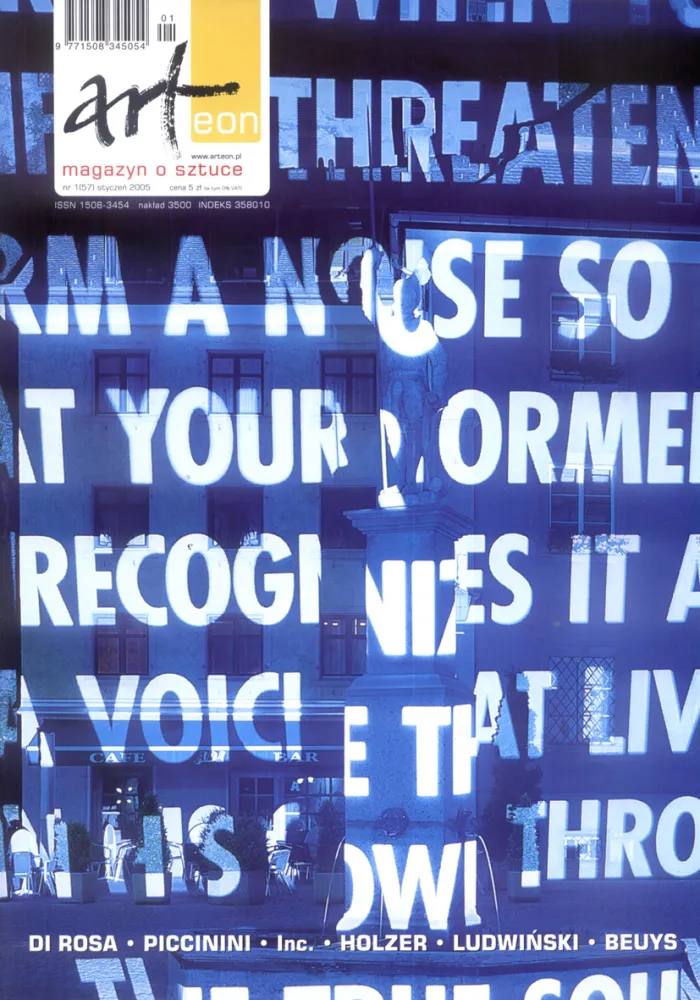 Exhibition catalogue — Piotr Naliwajko: Only Large Paintings