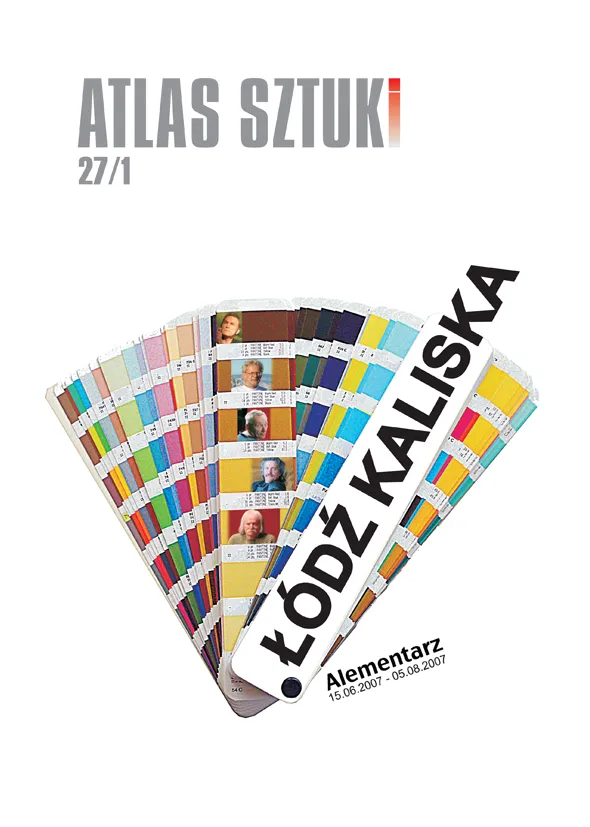 Katalog wystawy — Łódź Kaliska: Alementarz