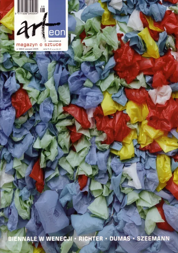 Katalog wystawy — Gerhard Jürgen Blum–Kwiatkowski: Argumenta