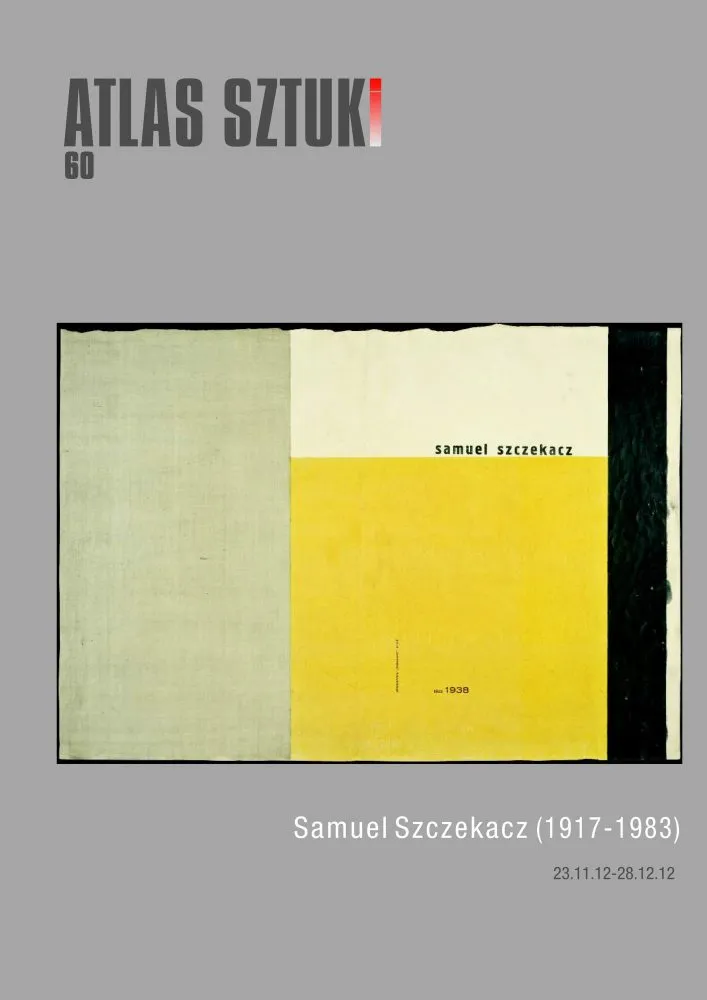 Katalog wystawy — Samuel Szczekacz (1917–1983)