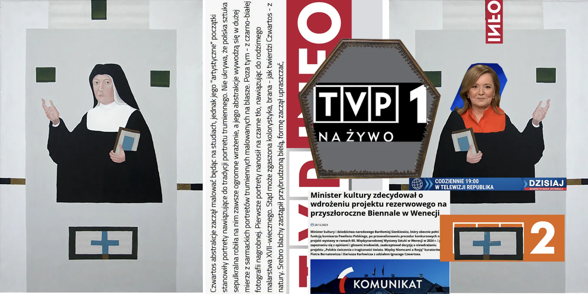 Minister kultury zmienił reprezentanta Polski na Biennale Weneckim