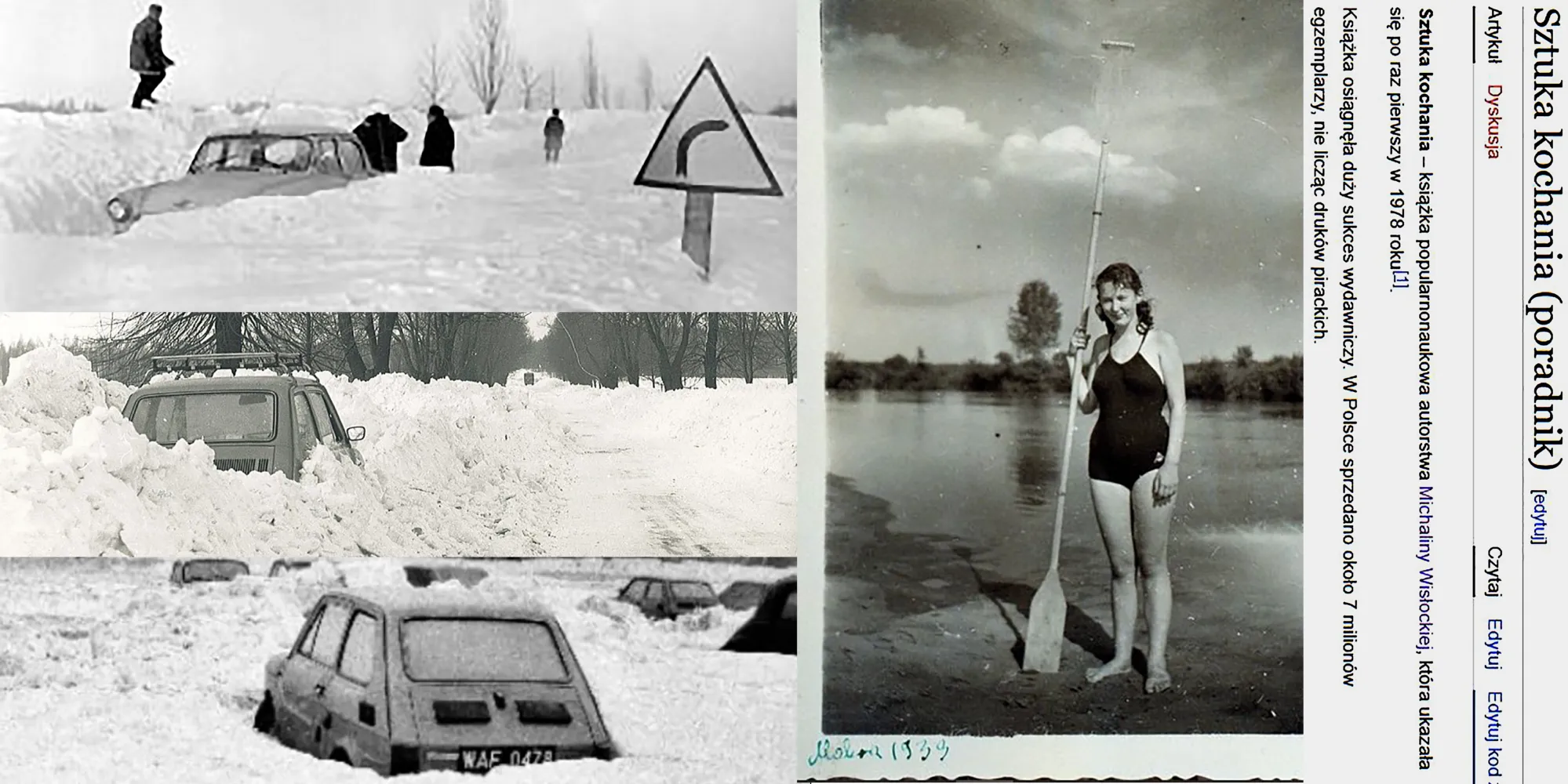 Back then, it was winter. And then there was Michalina Wisłocka